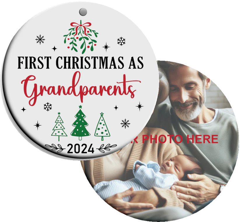Ornament - First Christmas As Grandparents