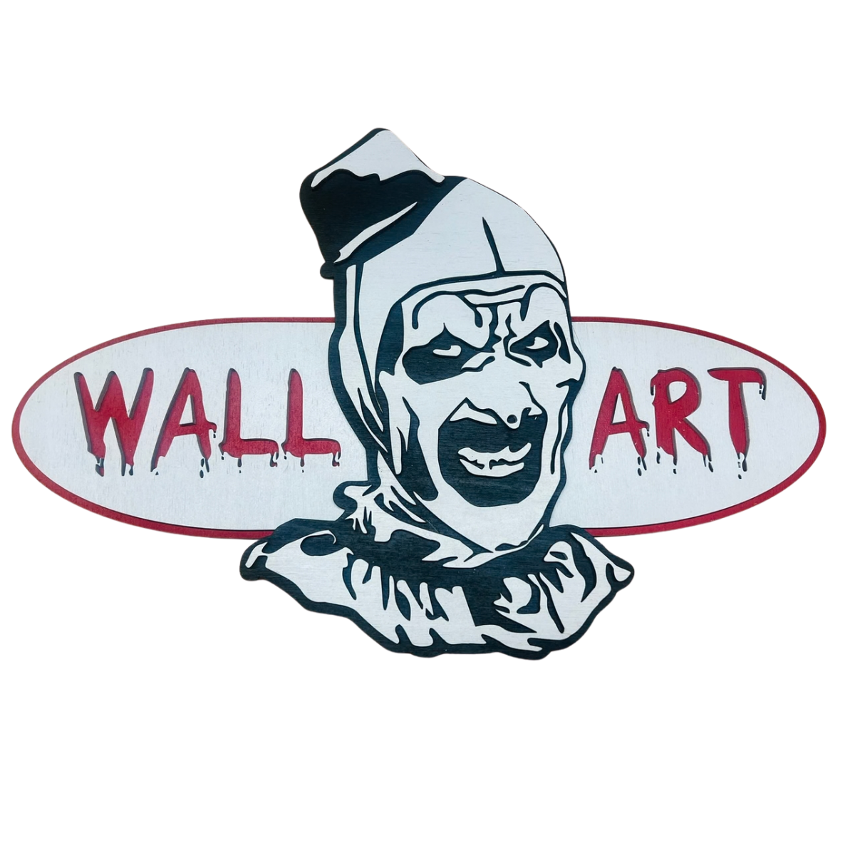 Art the Clown Layered Wall Art