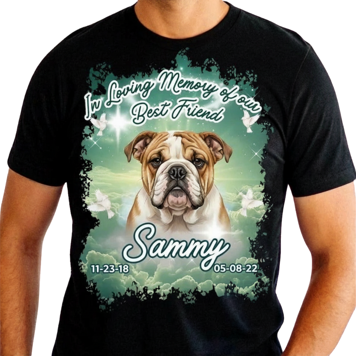 Custom DTF Pet Memorial Tees